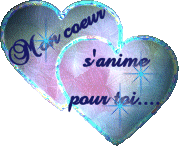 Gif animé mon coeur s'anime